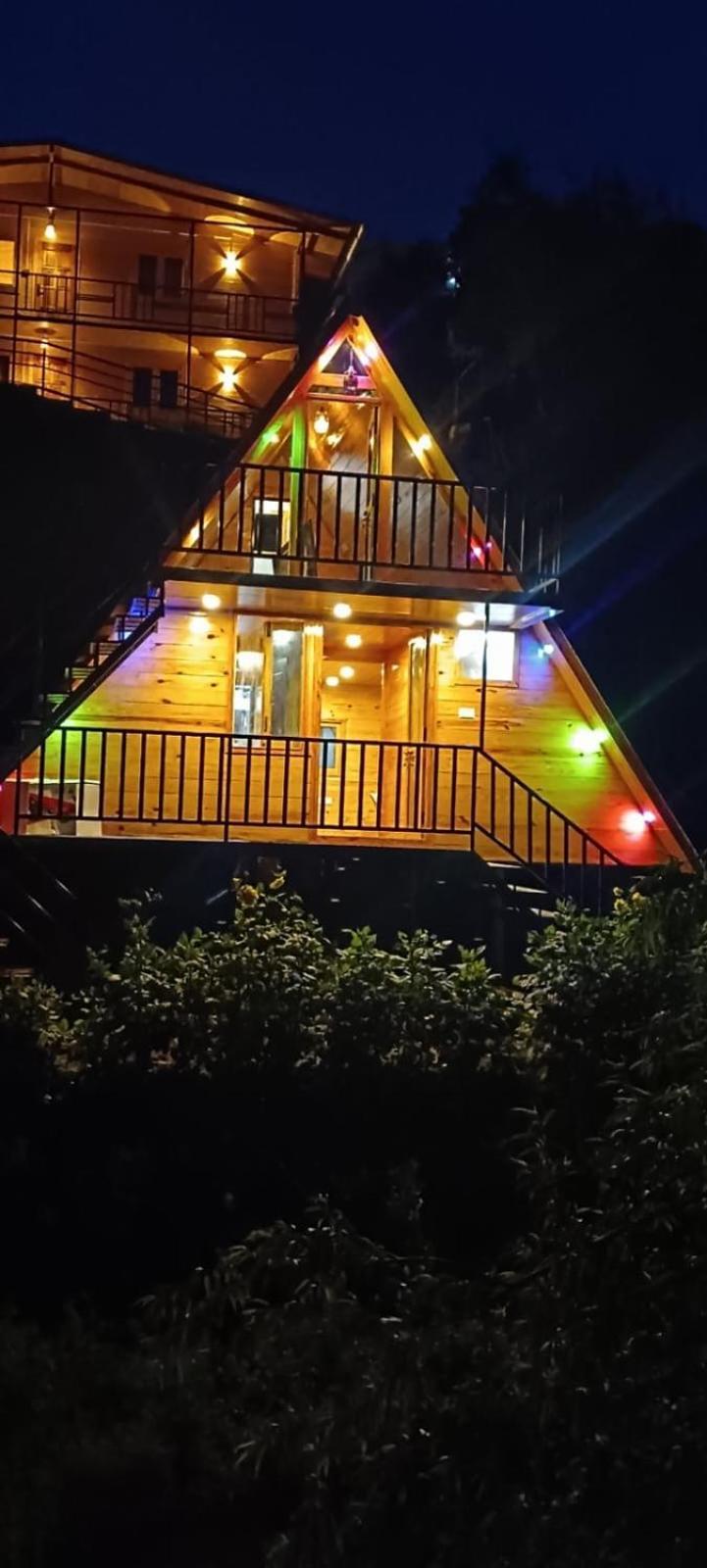 Magica Mount A Frame Wood House Villa Kodaikanal Eksteriør bilde