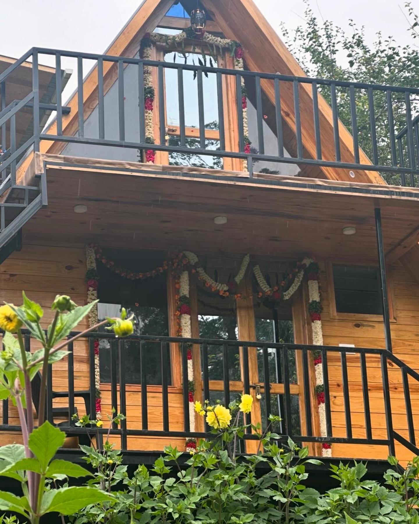 Magica Mount A Frame Wood House Villa Kodaikanal Eksteriør bilde